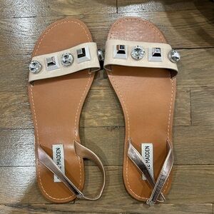 Steve Madden sling back slides